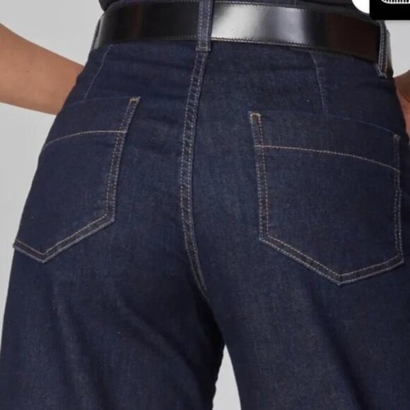 LOLA JEANS MiLAN -DRB High Rise Wide Leg Jeans Ultra High-Rise Sz 24- NWT - Picture 3 of 10